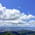 上らへんから見た松江市