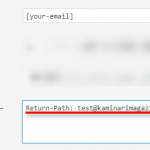 WordPressプラグイン Contact Form 7 で送信するメールに Return-Pathを設定する方法