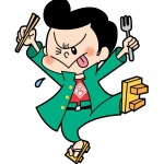 〈制作実績〉カクバンチョウLINEスタンプ