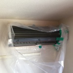 お盆休みはエアコン掃除