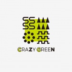 〈制作実績〉CRAZY GREEN様ロゴマークなど