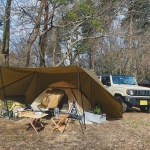 花粉症でもキャンプしに山に行く人