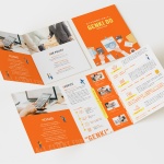 〈制作実績〉株式会社元氣堂様 会社案内