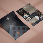 〈制作実績〉A.KOWARI様チラシ・ショップカード