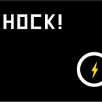 山陰の街で発見!カミナリのデザイン