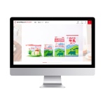 〈制作実績〉白バラ牛乳公式オンラインストア